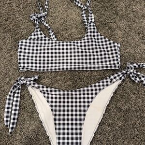 Plaid Bikini set
